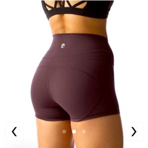 Born Primitive “Your Go To” Booty Shorts, Plum, XS
